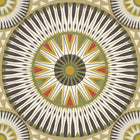 GRA50124W Large Ellipse Coffee & Olive Wallpaper by Ohpopsi