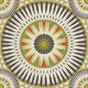 Large Ellipse Coffee & Olive Grafik Wallpaper by Ohpopsi