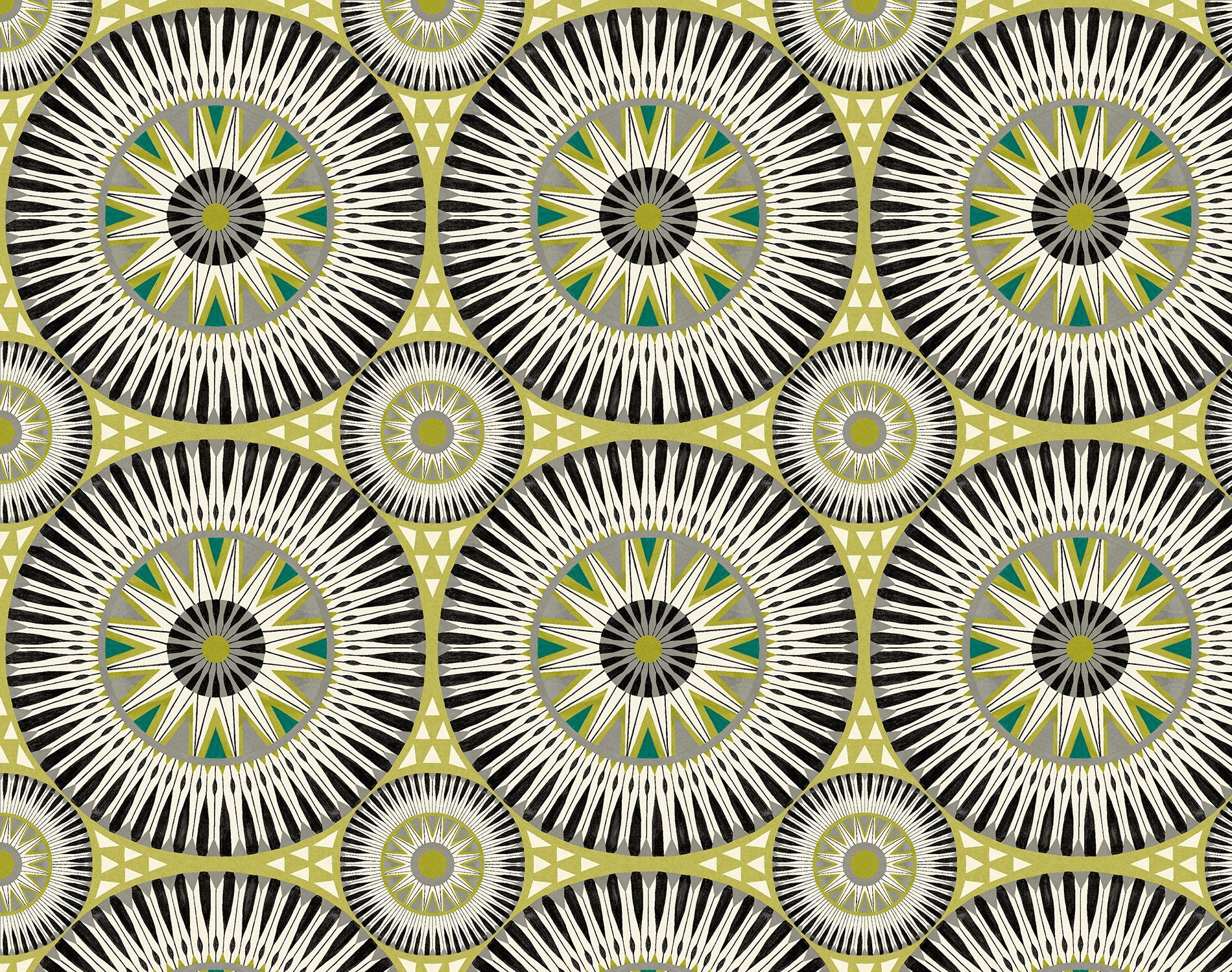 GRA50125W Large Ellipse Midnight Wallpaper by Ohpopsi