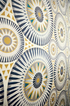 GRA50126W Large Ellipse Ink & Amber Wallpaper by Ohpopsi