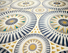 GRA50126W Large Ellipse Ink & Amber Wallpaper by Ohpopsi