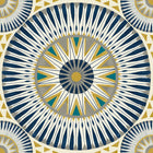 GRA50126W Large Ellipse Ink & Amber Wallpaper by Ohpopsi