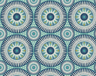 GRA50127W Large Ellipse Denim & Flax Wallpaper by Ohpopsi
