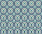 GRA50127W Large Ellipse Denim & Flax Wallpaper by Ohpopsi