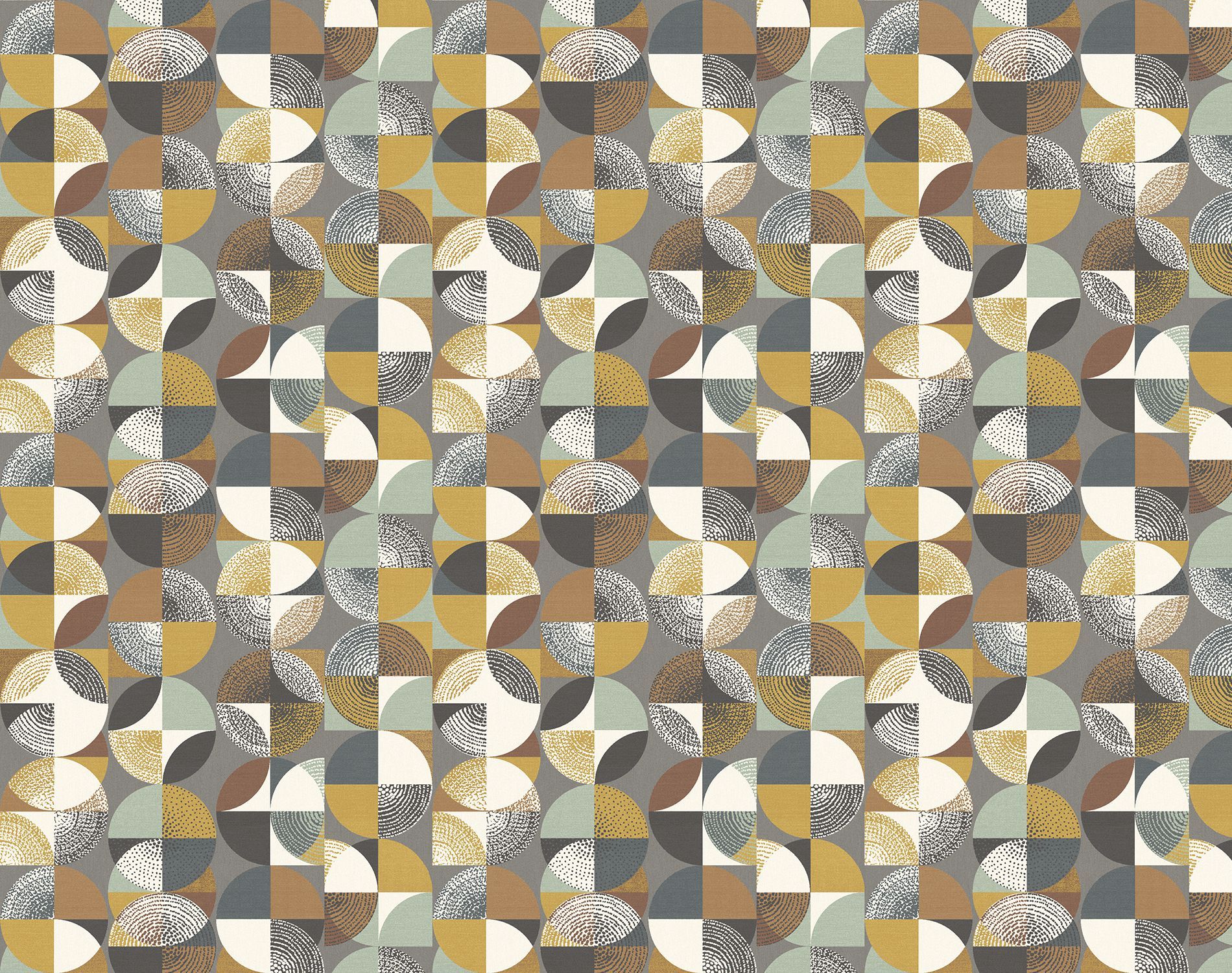 GRA50128W Orb Caramel Wallpaper by Ohpopsi
