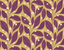 GRA50132W Berry Dot Mulberry Wallpaper by Ohpopsi