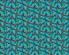 GRA50133W Berry Dot Ink & Azure Wallpaper by Ohpopsi