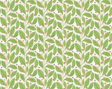 GRA50135W Berry Dot Pear & Peach Wallpaper by Ohpopsi