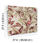 GT4501 Mystic Isle Taupe Classics Wallpaper by York Wallcoverings