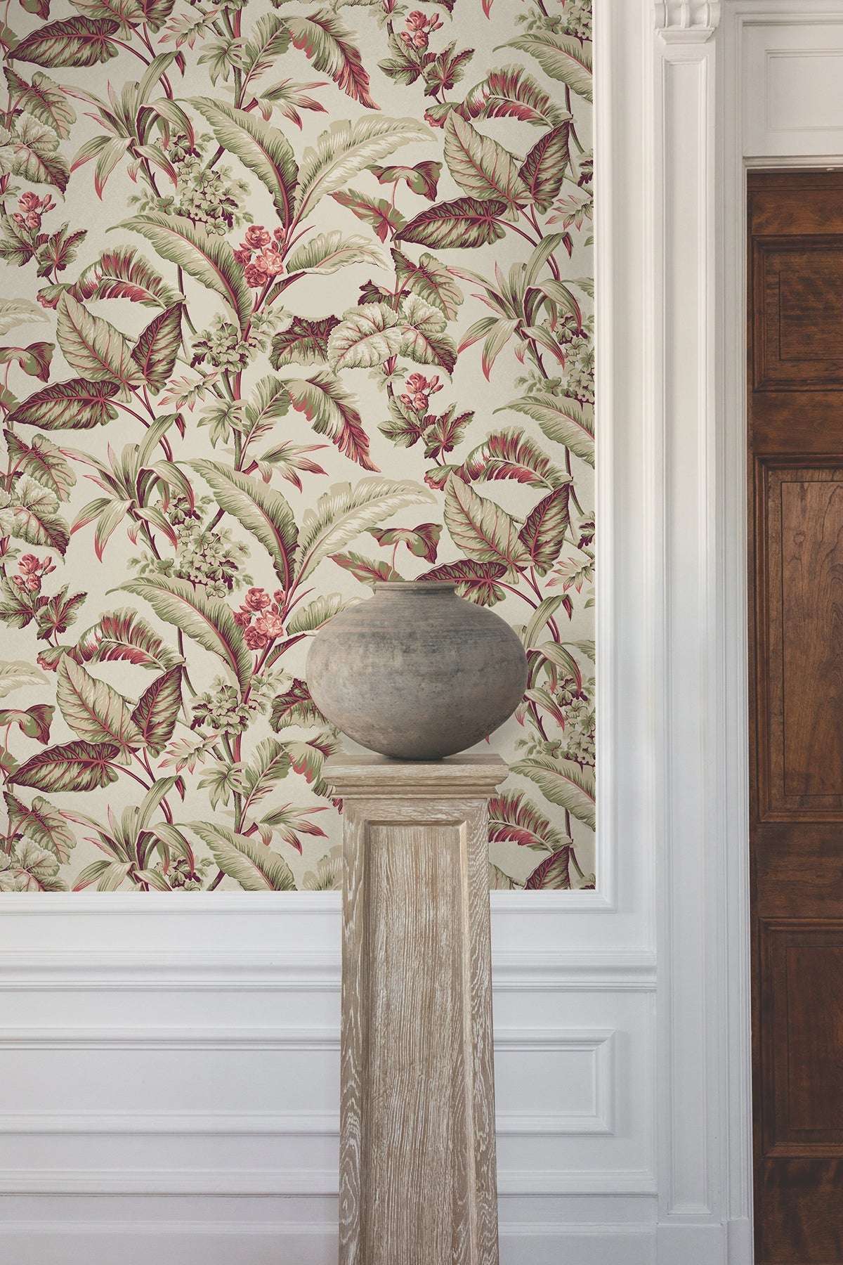 GT4501 Mystic Isle Taupe Classics Wallpaper by York Wallcoverings