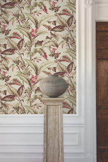 GT4501 Mystic Isle Taupe Classics Wallpaper by York Wallcoverings