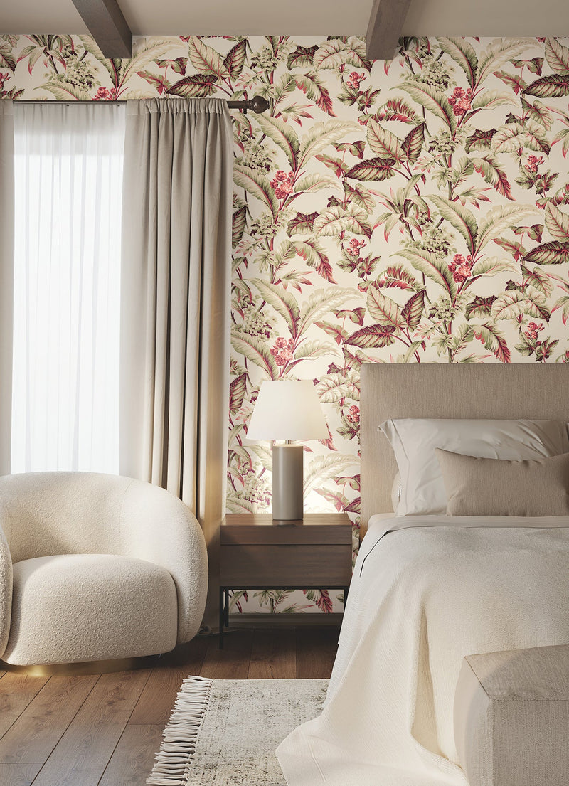 GT4501 Mystic Isle Taupe Classics Wallpaper by York Wallcoverings