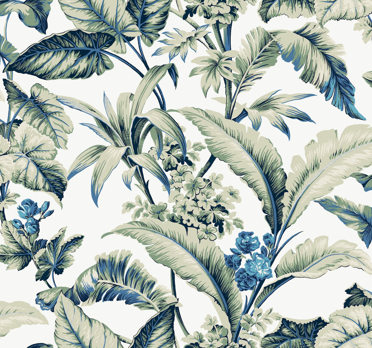 GT4502 Mystic Isle Multi Colour Classics Wallpaper by York Wallcoverings