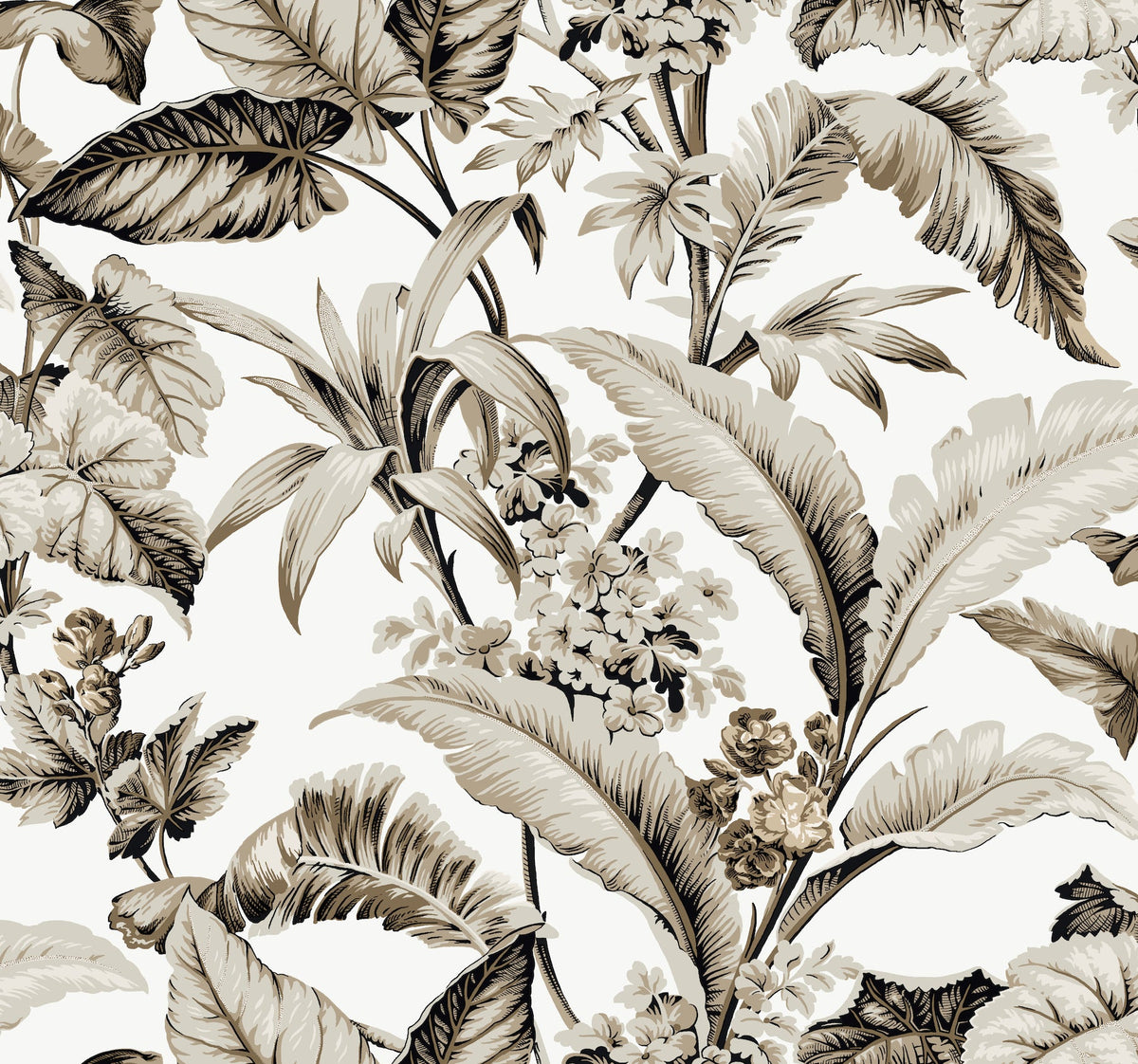 GT4503 Mystic Isle Neutral Classics Wallpaper by York Wallcoverings
