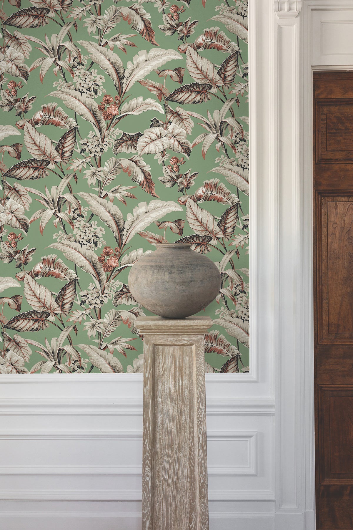 GT4505 Mystic Isle Green Classics Wallpaper by York Wallcoverings