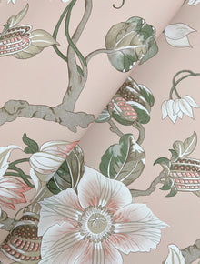 GT4511 Marguerite Vine Blush Classics Wallpaper by York Wallcoverings