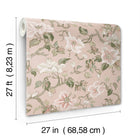 GT4511 Marguerite Vine Blush Classics Wallpaper by York Wallcoverings