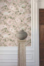 GT4511 Marguerite Vine Blush Classics Wallpaper by York Wallcoverings