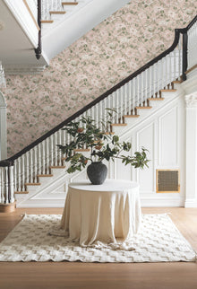 GT4511 Marguerite Vine Blush Classics Wallpaper by York Wallcoverings