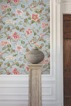 GT4512 Marguerite Vine Blue Classics Wallpaper by York Wallcoverings