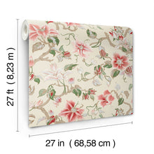 GT4513 Marguerite Vine Cream Classics Wallpaper by York Wallcoverings
