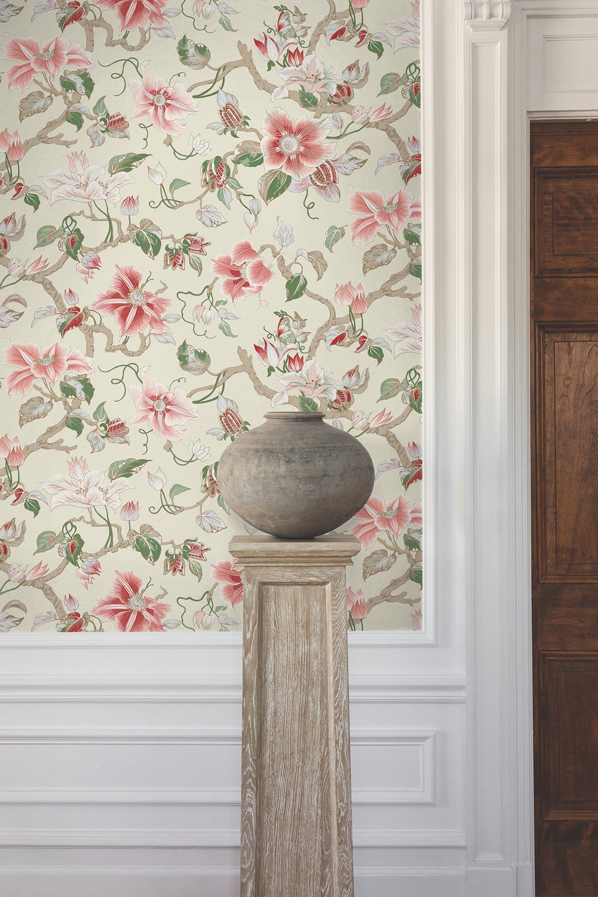 GT4513 Marguerite Vine Cream Classics Wallpaper by York Wallcoverings