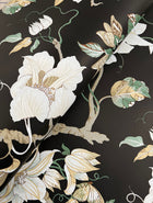 GT4514 Marguerite Vine Black Classics Wallpaper by York Wallcoverings