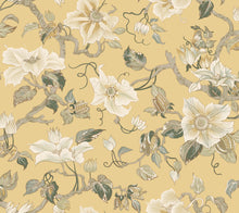 GT4515 Marguerite Vine Yellow Classics Wallpaper by York Wallcoverings