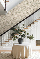 GT4516 Marguerite Vine Taupe Classics Wallpaper by York Wallcoverings