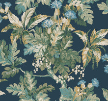 GT4523 Briarwood Navy Classics Wallpaper by York Wallcoverings