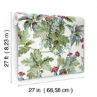 GT4524 Briarwood White Classics Wallpaper by York Wallcoverings