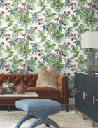 GT4524 Briarwood White Classics Wallpaper by York Wallcoverings