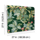 GT4525 Briarwood Green Classics Wallpaper by York Wallcoverings