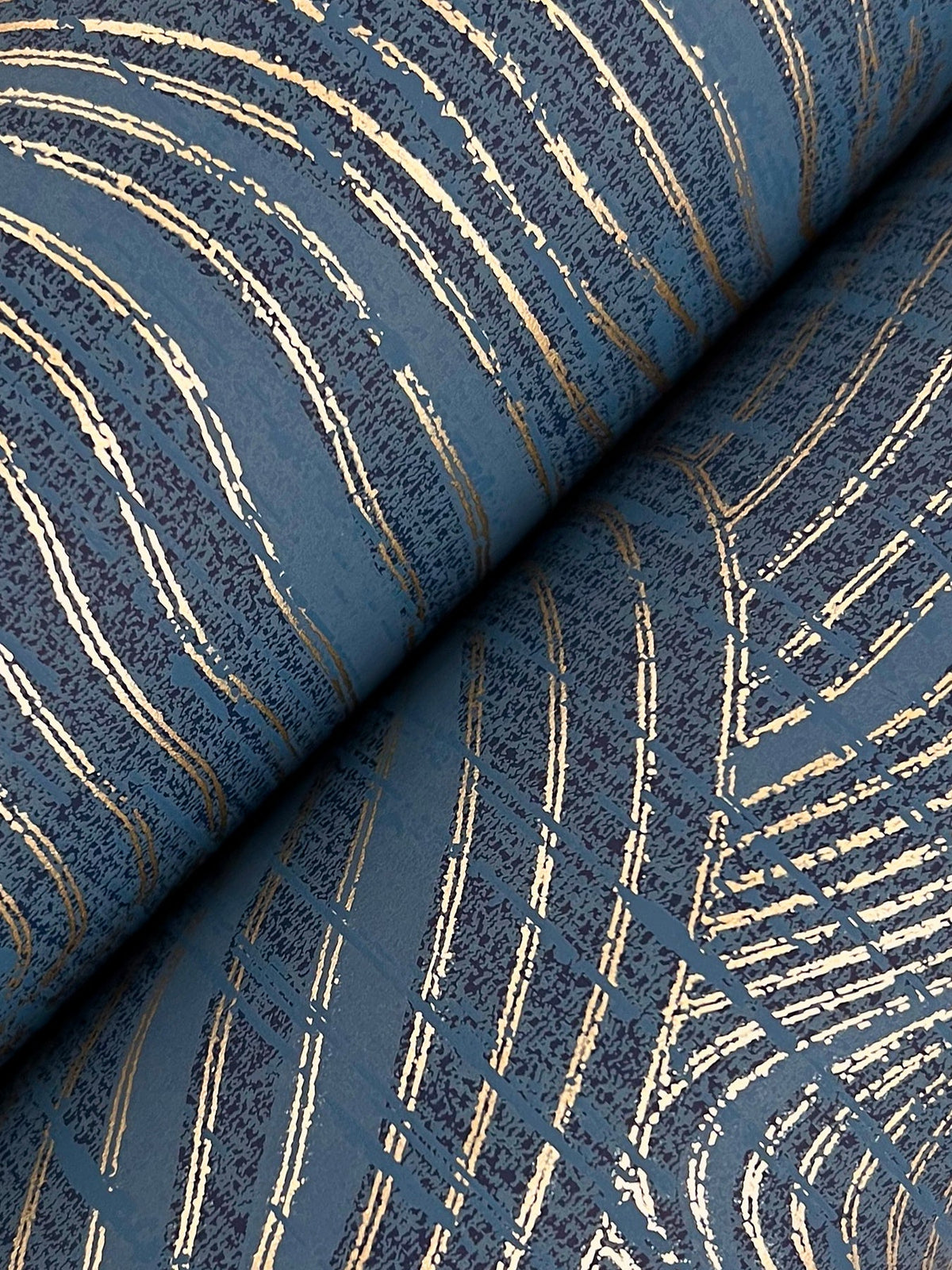GT4527 Geodes Navy Classics Wallpaper by York Wallcoverings