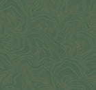 GT4528 Geodes Green Classics Wallpaper by York Wallcoverings