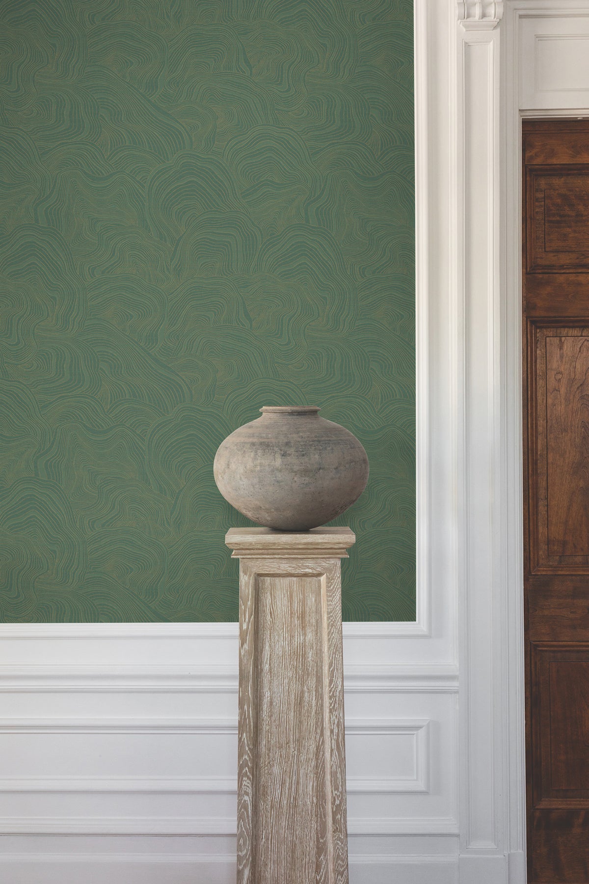 GT4528 Geodes Green Classics Wallpaper by York Wallcoverings