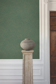 GT4528 Geodes Green Classics Wallpaper by York Wallcoverings