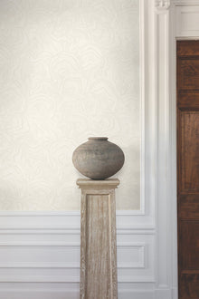 GT4529 Geodes White Classics Wallpaper by York Wallcoverings