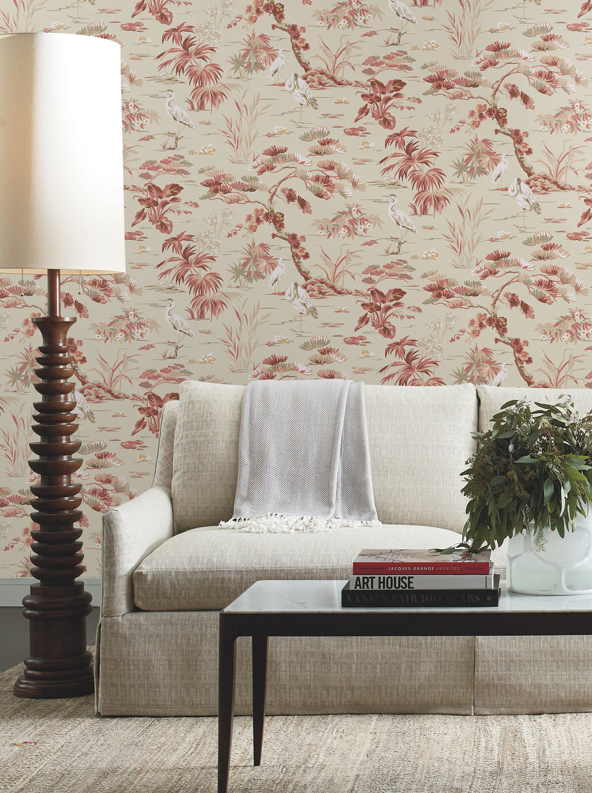 GT4532 Bridgewater Coral Classics Wallpaper by York Wallcoverings