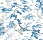 GT4533 Bridgewater White Classics Wallpaper by York Wallcoverings