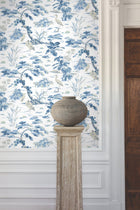 GT4533 Bridgewater White Classics Wallpaper by York Wallcoverings