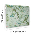 GT4534 Bridgewater Mint Classics Wallpaper by York Wallcoverings