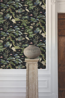 GT4535 Bridgewater Black Classics Wallpaper by York Wallcoverings