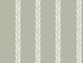 Braided Stripe Green Classics Wallpaper by York Wallcoverings