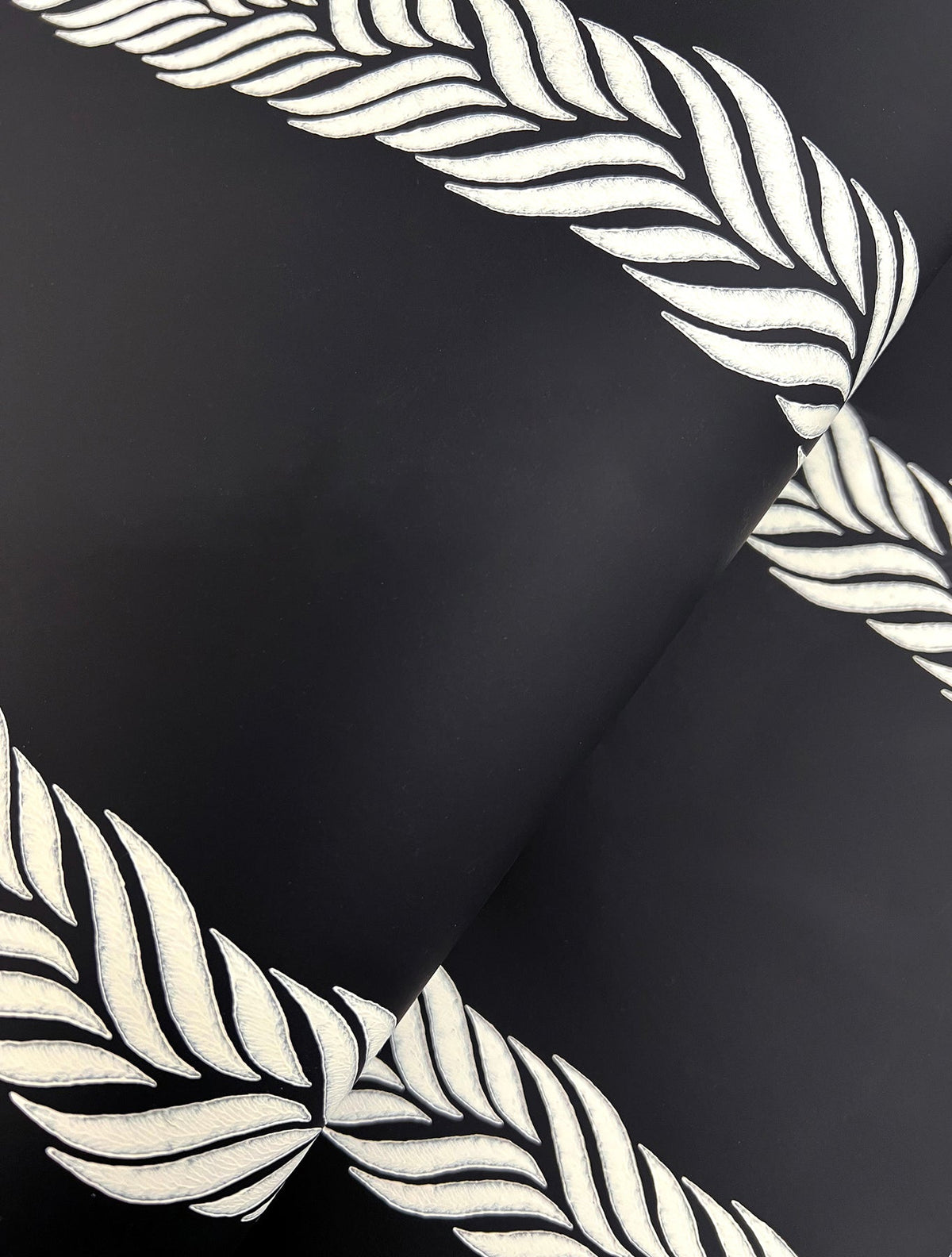 GT4542 Braided Stripe Black Classics Wallpaper by York Wallcoverings