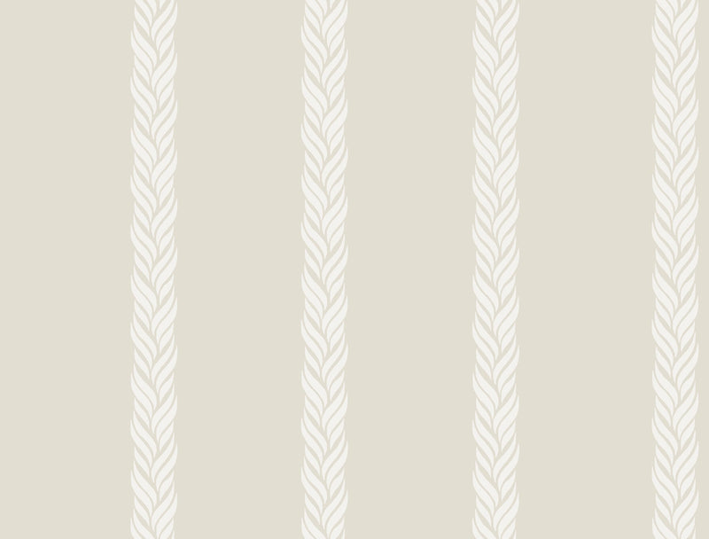 GT4545 Braided Stripe Tan Classics Wallpaper by York Wallcoverings