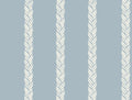 Braided Stripe Blue Classics Wallpaper by York Wallcoverings