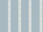 GT4546 Braided Stripe Blue Classics Wallpaper by York Wallcoverings