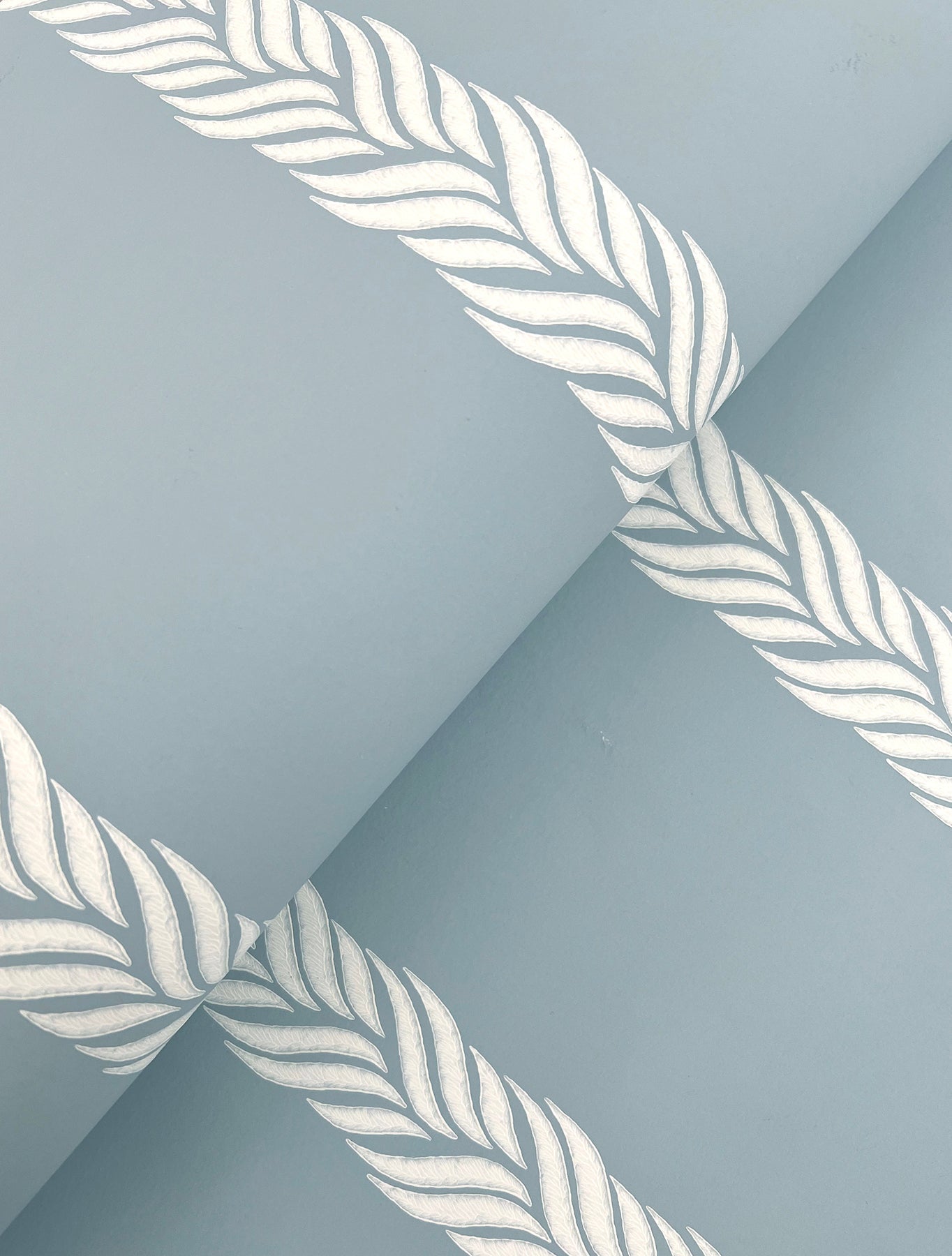 GT4546 Braided Stripe Blue Classics Wallpaper by York Wallcoverings