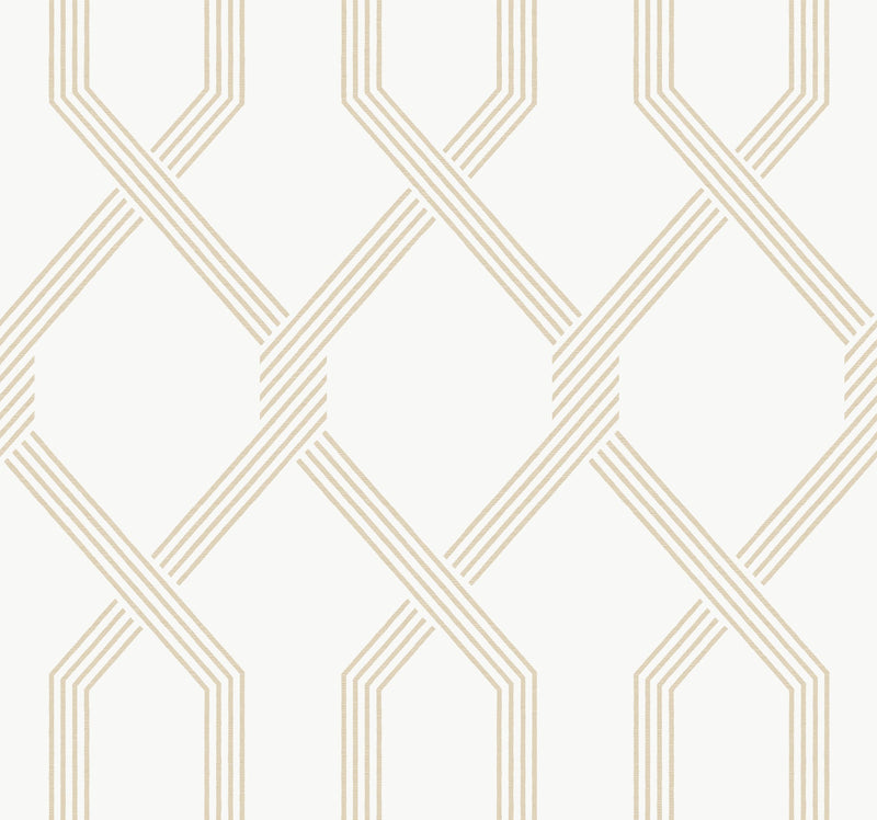 GT4551 Palisade Beige Classics Wallpaper by York Wallcoverings
